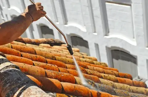 Nettoyage de toitures - Issel